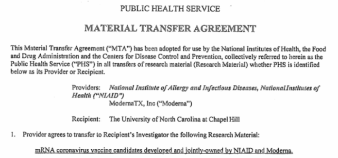 Secret Docs Reveal Moderna Sent Coronavirus Vaccine To North Carolina University Weeks Before Pandemic