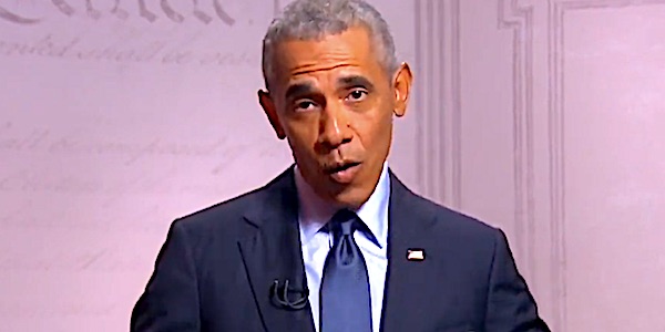 While Trump is banned for questioning election, Obama claims GOP is 'rigging the game'
