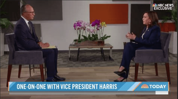 BREAKING VIDEO: “I Haven’t Been To Europe Either”...Kamala Gets Snarky With Lester Holt Who Asks About A Border Visit