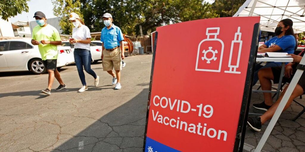 California reports higher COVID-19 rates in areas with higher vaccination rates, and vice versa
