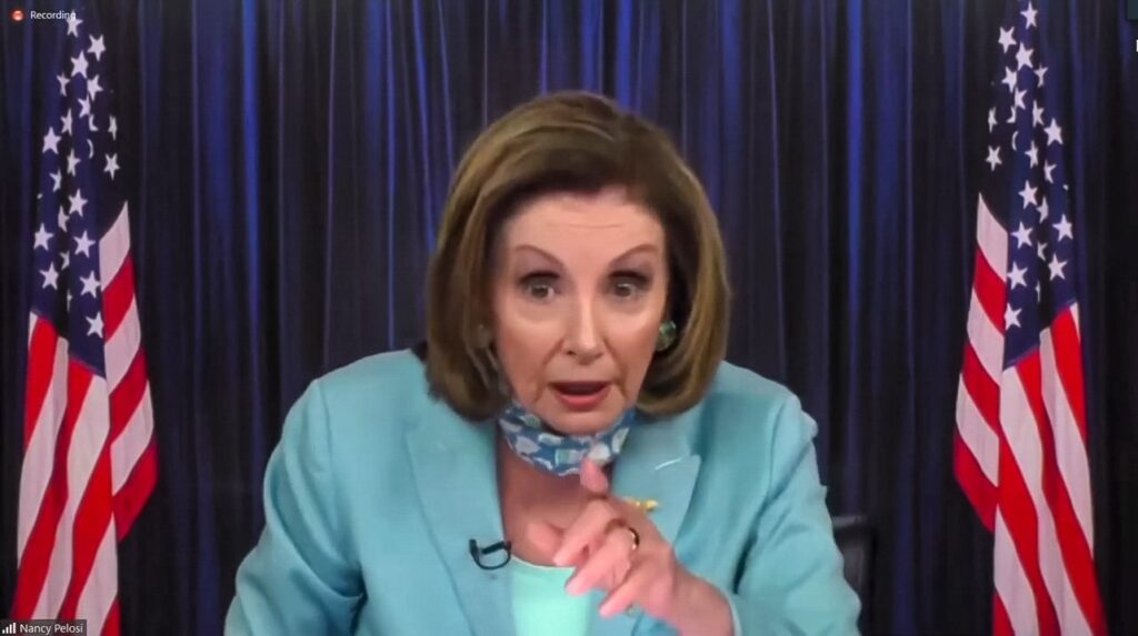 Pelosi Orders Capitol Police to Arrest Staff and Visitors Who Fail to Comply with House Mask Mandate