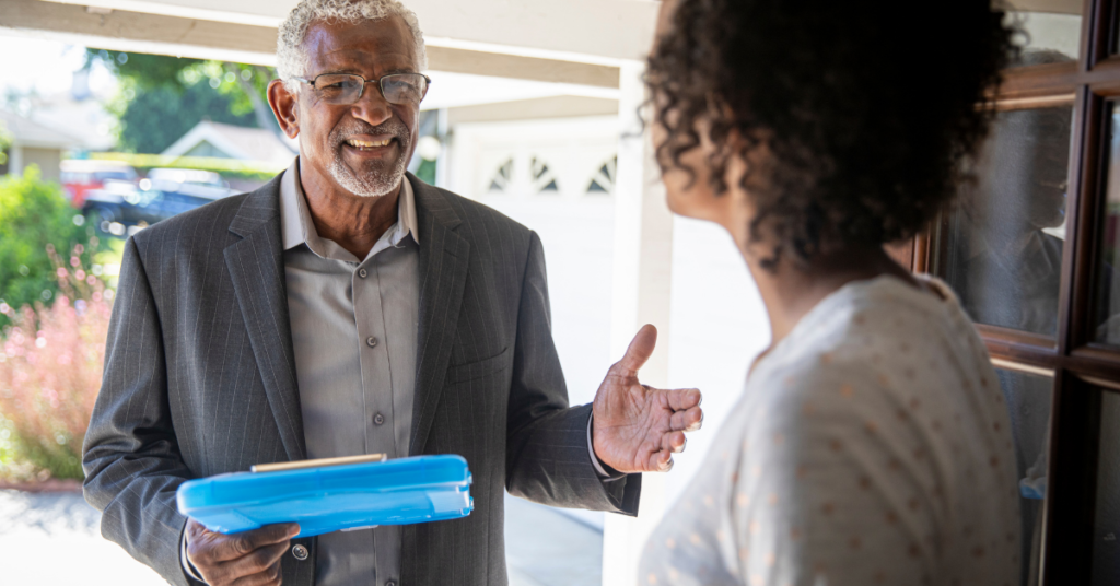 Our Satirical Society: Biden’s Door-to-Door Vax Campaign