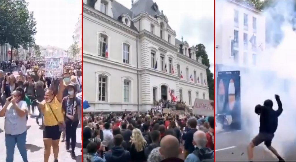 France Holds Massive Nationwide Uprising Against State’s Mandatory Vaccine Decree