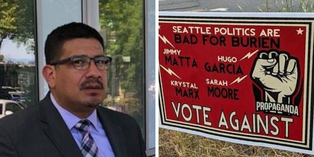 Seattle area mayor falsely claims to be the target of hate crime