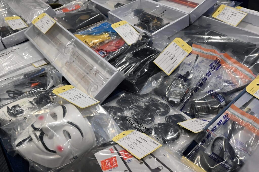 Nine People Arrested in Hong Kong for Alleged Bomb Plot, Including 6 Students
