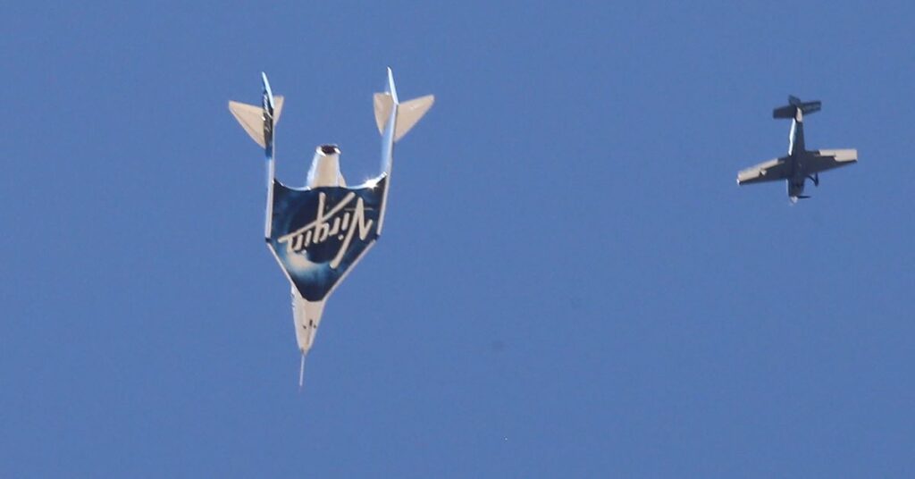 Billionaire Branson soars to space aboard Virgin Galactic flight