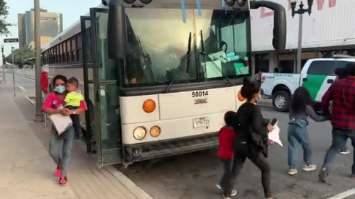 Biden's Border Patrol Dumping COVID-Positive Illegals In Texas Town Via Local Charity