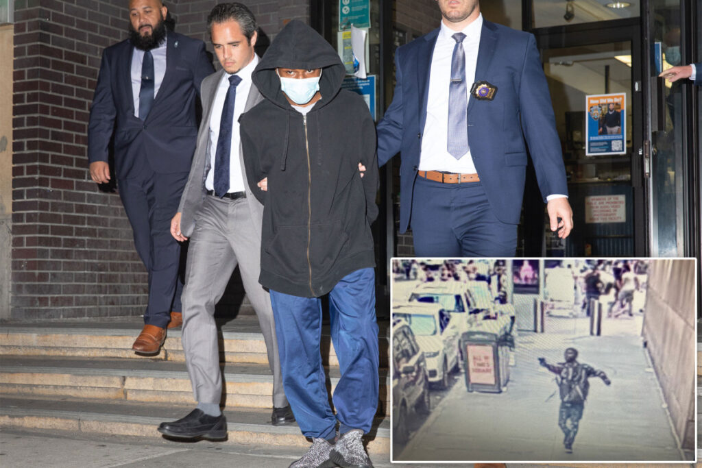 Teenage suspect charged in Times Square shooting that injured Marine tourist