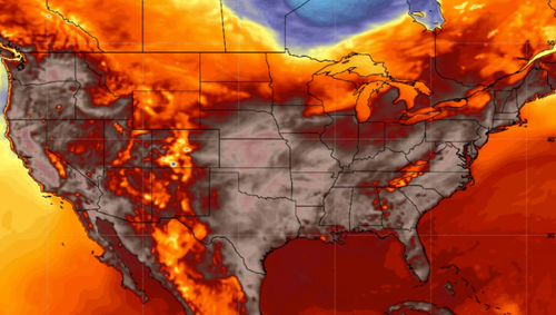 200 Million Americans Roast In Two Massive "Heat Domes"