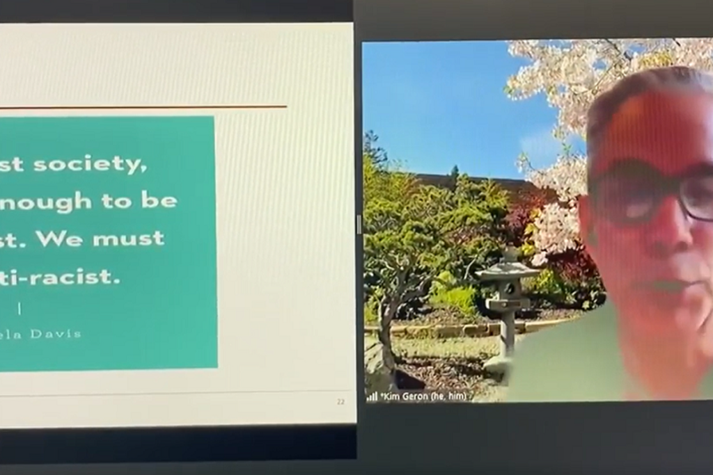 EXCLUSIVE VIDEO: In Mandatory Training, CA Faculty Union Leader Says There's Nothing Good About 'White' Culture
