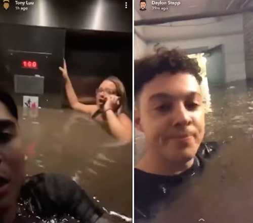 Watch: Dramatic Video Shows People Trapped In Neck High Water During Omaha Flash Floods