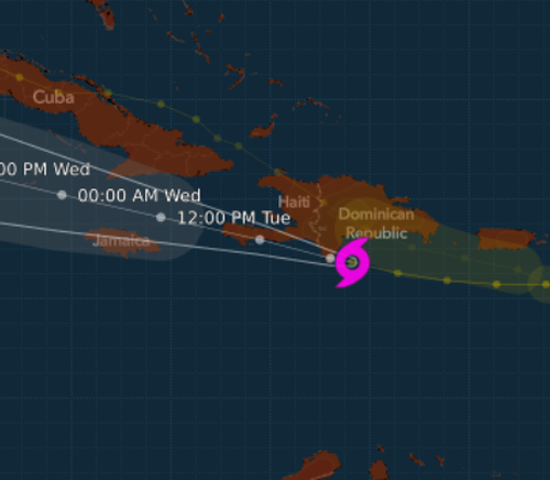 Earthquake-Devastated Haiti Braces For Tropical Depression Grace