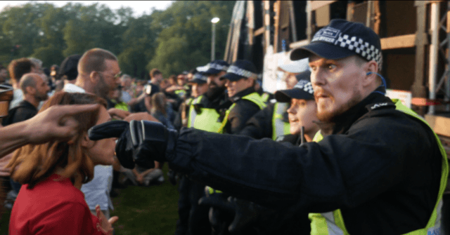 Exclusive Video: London’s Covid Cops Shut Down Peaceful Protest Against Vaccine Passports
