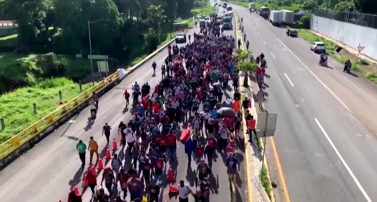 Mexican Troops Break Up Migrant Caravan Making Its Way to US Border (VIDEO)