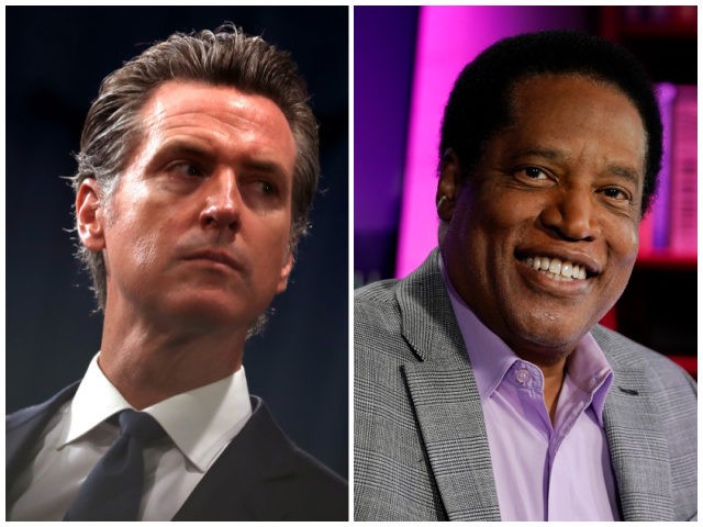 Gavin Newsom Silent as Larry Elder Hits Back Against Racist Egg Attack: ‘Intolerant Left Will Not Stop Us’