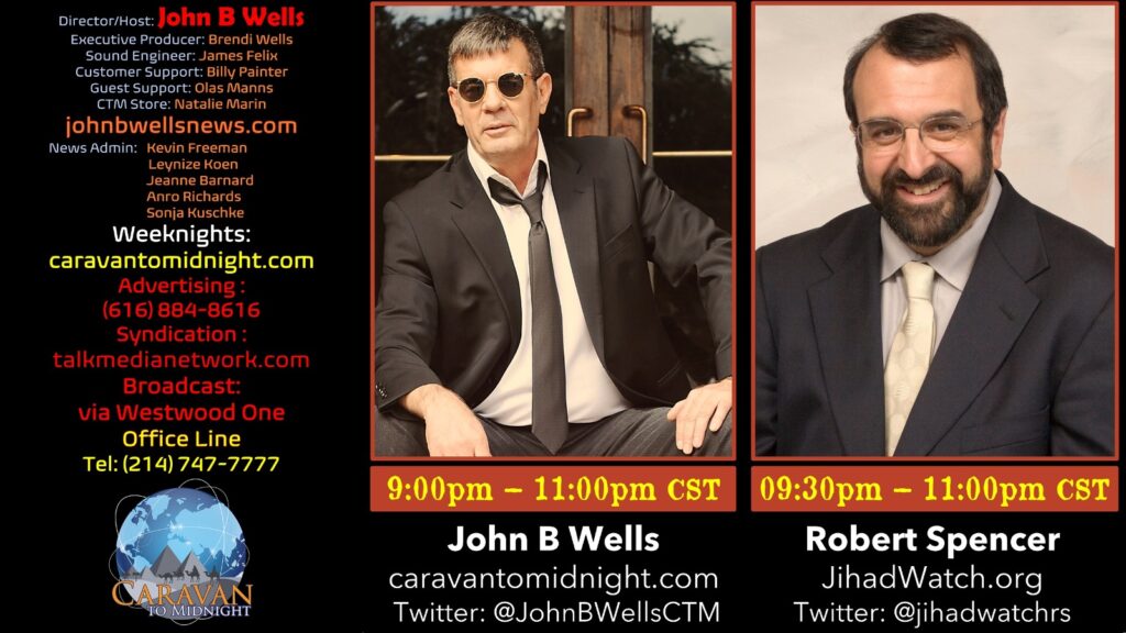 Tonight on Caravan to Midnight LIVE
