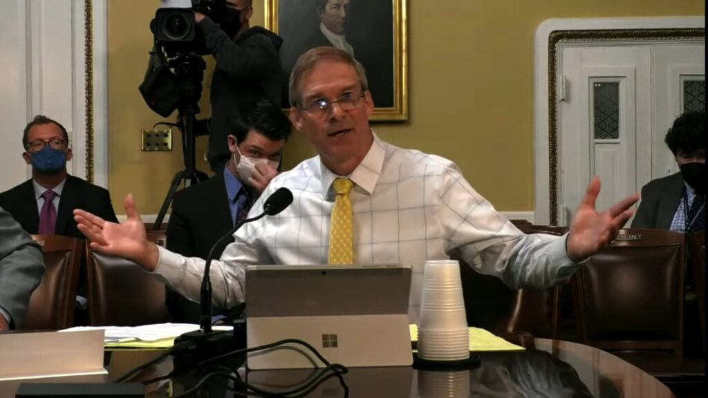 “They’ve Got Nothing Else to Talk About, This is The Worst Administration In History:” Rep Jim Jordan Drops Bomb on Biden and the Sham Jan 6th Commission During Firey Bannon Contempt Hearing