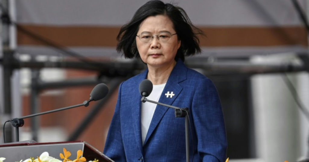 Taiwan leader says island will not bow to China