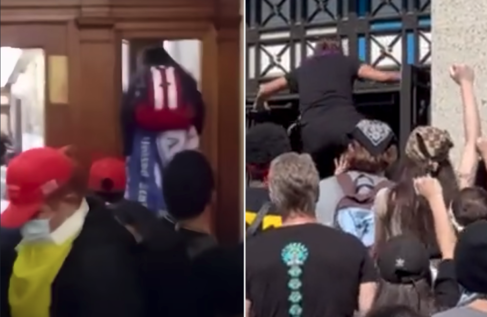Can You Spot The Difference Between These Two Insurrection Photos?