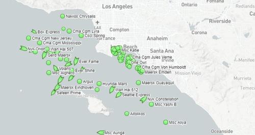 A Record $22 Billion Worth Of Cargo Is Now Stuck On Container Ships Off California
