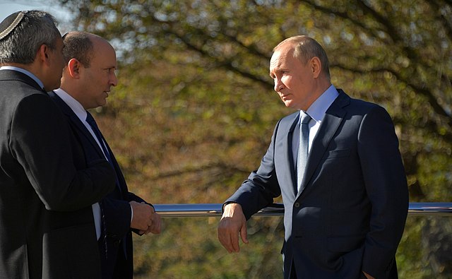 As OBiden Administration Grows Cold Again To Israel, Bennett Goes To Moscow And Warms To Putin
