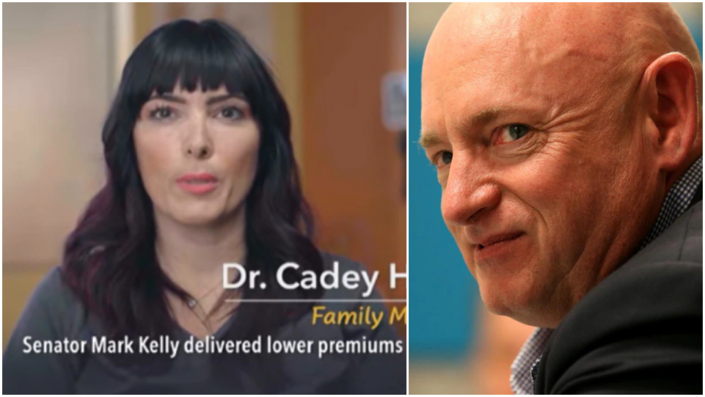 Woman Featured in Mark Kelly Ad Called White Men “Single Greatest Domestic Terrorist Group”