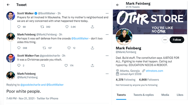 'Poor White People': Leftists React to Deadly Ramming Attack At Christmas Parade in Waukesha