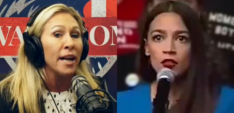 MTG drags RINOs who dragged Biden’s bipartisan-OPPOSED infrastructure over finish, praises AOC, Tlaib for ‘BALLS’