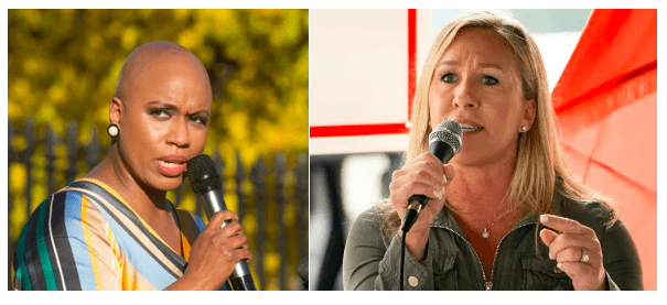Rep. Marjorie Taylor Greene is demanding Rep. Ayanna Pressley and Ilhan Omar apologize publicly to Kyle Rittenhouse for calling him a “White supremacist” and terrorist