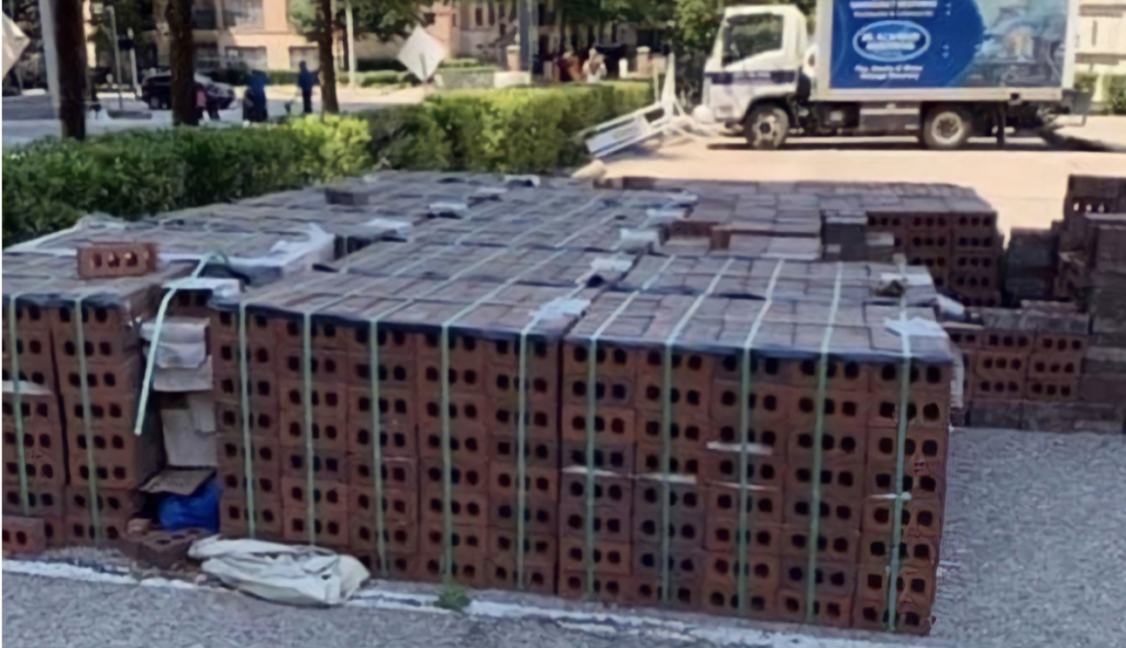 Piles of Bricks Randomly Start Appearing Around Kenosha…
