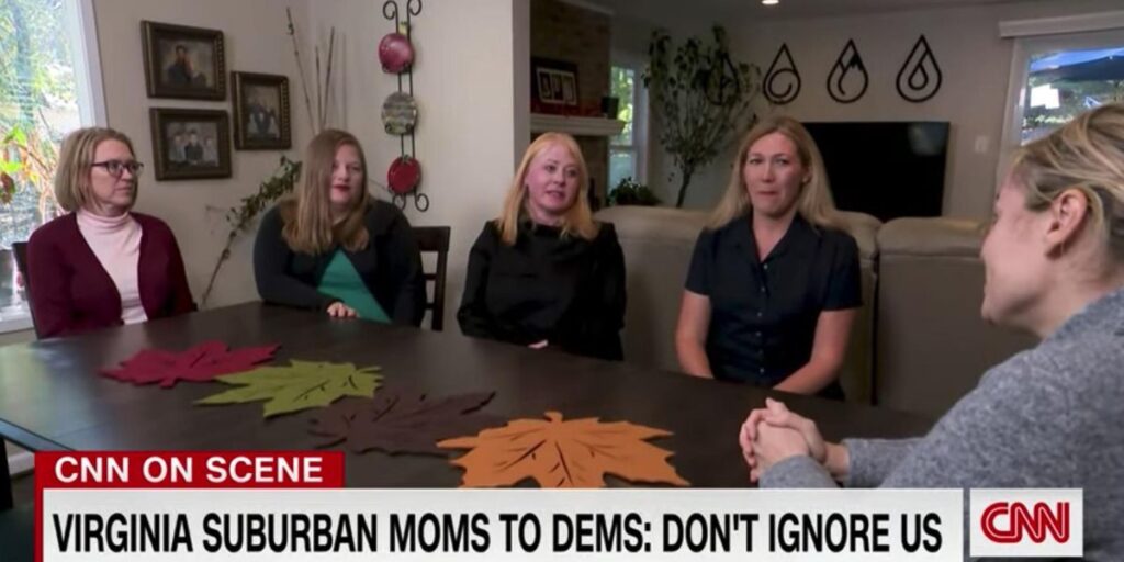 White suburban moms give Democrats wake up call, reveal why they voted for Youngkin — and make dire prediction for Dems