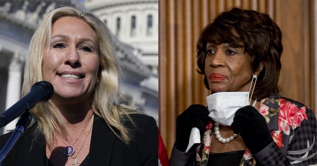 Reward Rittenhouse? Maxine Waters calls Marjorie Taylor Greene a 'crazy woman'