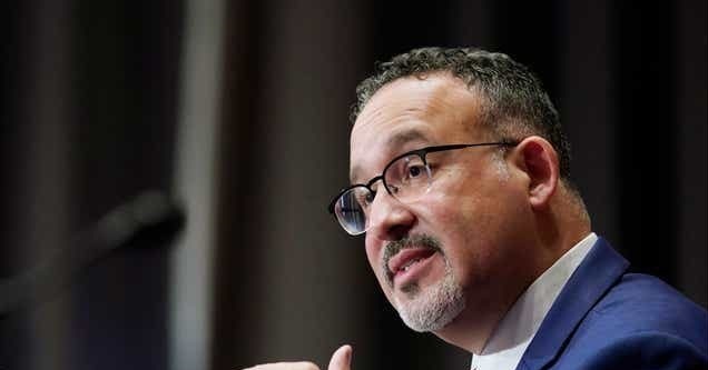 Education Sec’y Cardona: We’ve Had ‘School Closures Due to Poor Policies’ Like Not Mandating Masks
