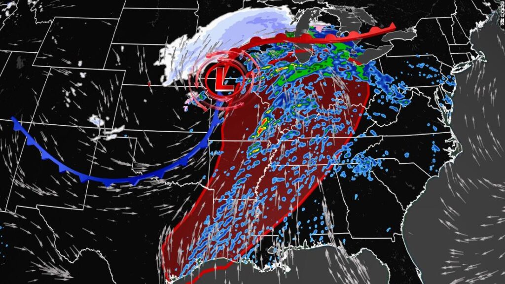 Powerful storm rolls across central US, unleashing at least 19 tornadoes