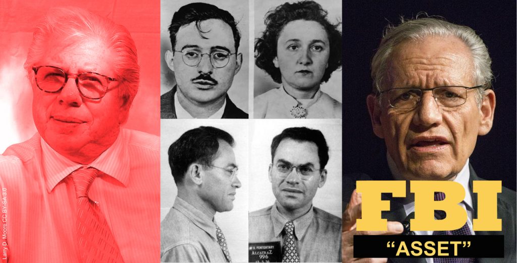 SHADY WATERGATE REPORTERS TARGET TRUMP; FBI SURVEILLED BERNSTEIN’S COMMUNIST PARENTS FOR 35 YEARS; TIED TO ROSENBERG-SOBELL SOVIET ATOMIC SPIES; BLUMENTHAL: WOODWARD IS AN “FBI ASSET”