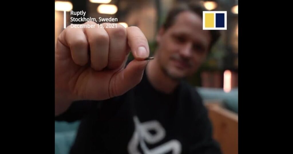 Company Debuts Vaccine Passport That Can Be Implanted Inside Your Body - Video