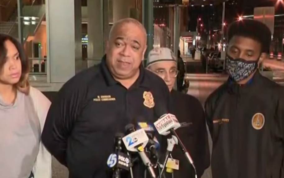 Baltimore Police Officer in Critical Condition After Being Shot Several Times in Execution-Style Attack and Crashing Car into Playground (VIDEO)