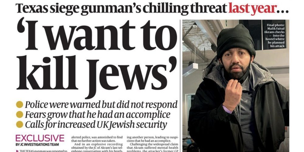 They Knew: FBI, Corporate Media Lied About the Texas Synagogue Terrorist’s Motives