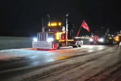 Just When You Thought Things Could Not Get Any Worse… ‘Bare Shelves Biden’ Bans Unvaccinated Truckers from Mexico and Canada into the US