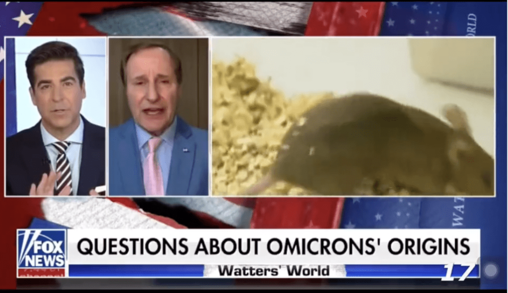 WATCH: Top Doctor Claims Omicron Was Created In S. African Lab...”It effectively is ‘gain of function’ research”