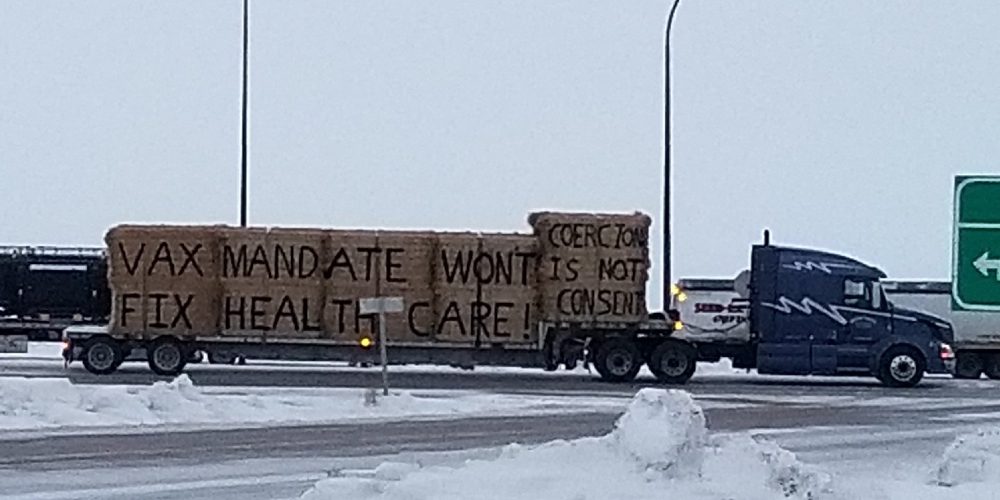Miles of Truckers: Canadian “Freedom Convoy” Tries to Save Our Supply Chain From Medical-Tyranny-Induced Collapse