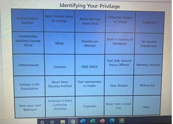 Virginia Public School Students Made To Play ‘Identify Your Privilege’ Bingo