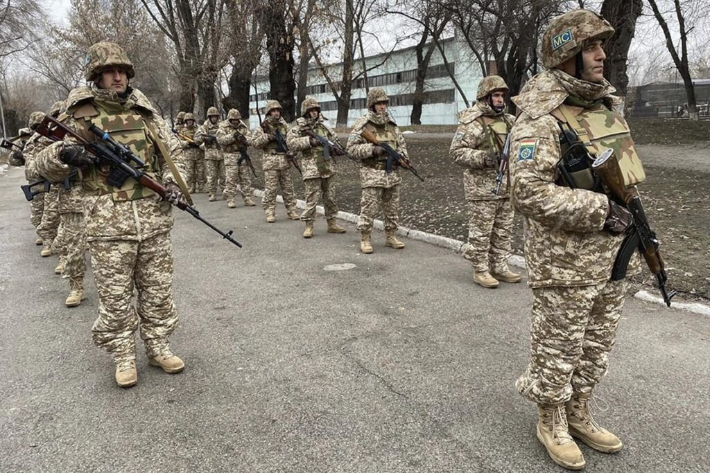 Kazakh leader: Russia-led security group to pull out troops