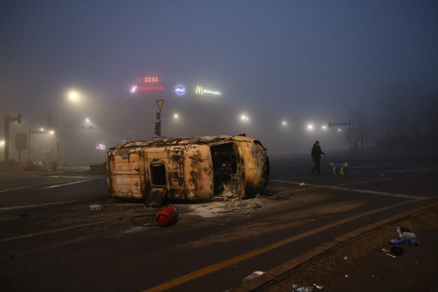 Kazakhstan death toll spikes as 164 reported killed and thousands detained in violent protests
