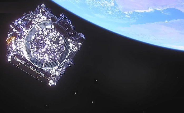 Watch: Dozens Of UFOs In Earth Orbit During The Launch Of The James Webb Telescope