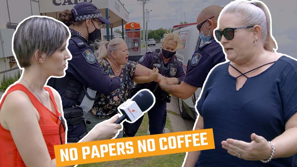 WATCH: Arrested for drinking coffee? The story behind viral clip