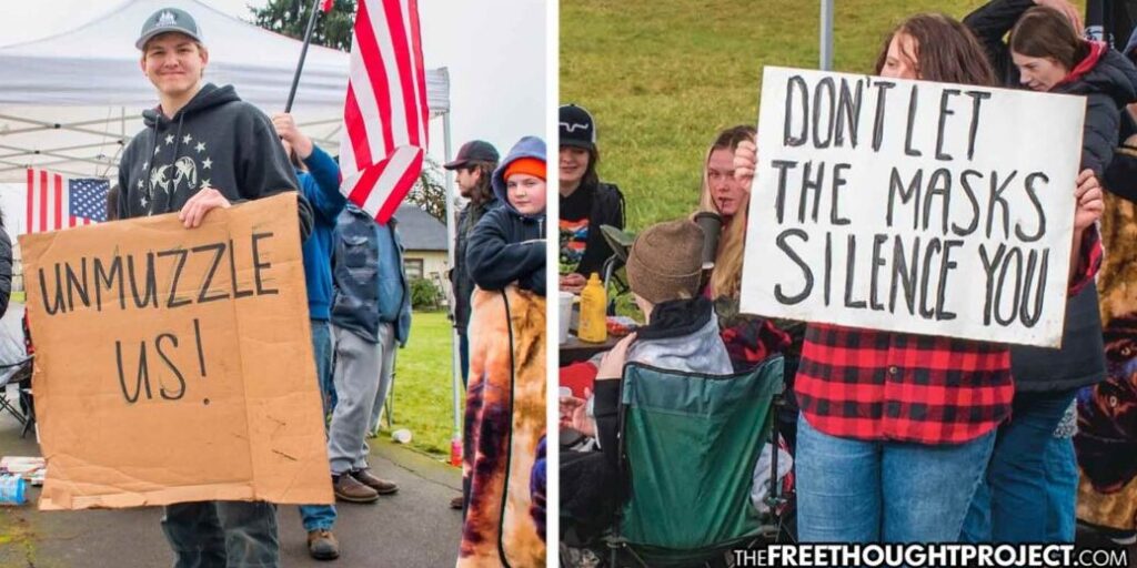 Students from Coast to Coast Stage Multiple Protests to Let the Tyrants Know they are Done with Masks