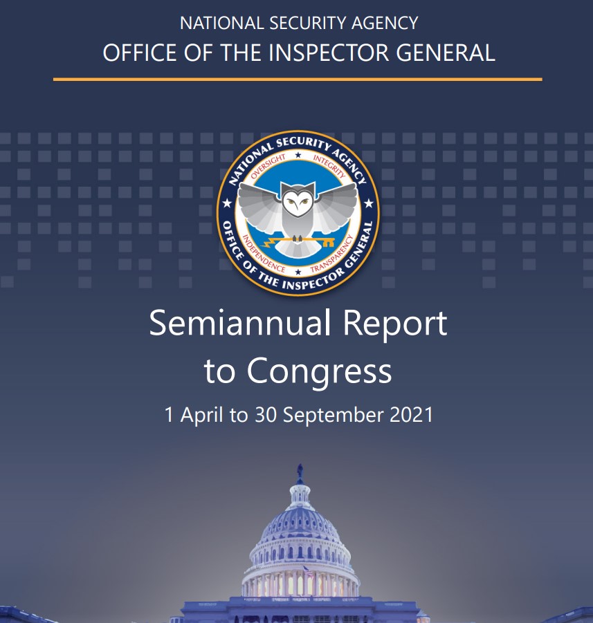 NSA Reports for 5th Consecutive Year the Intelligence Agency Has Extracted Unlawful Electronic Data Without Warrants