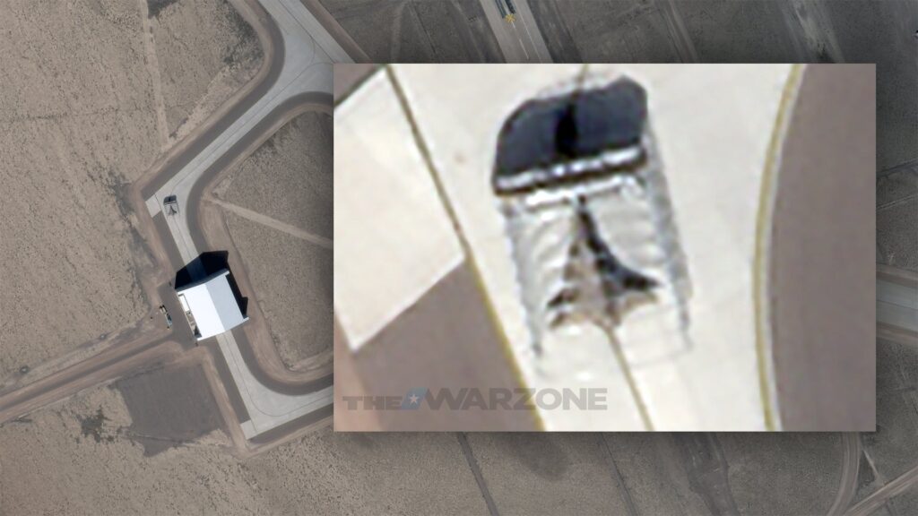 Mysterious Aircraft Spotted At Area 51 In Unprecedented Satellite Image