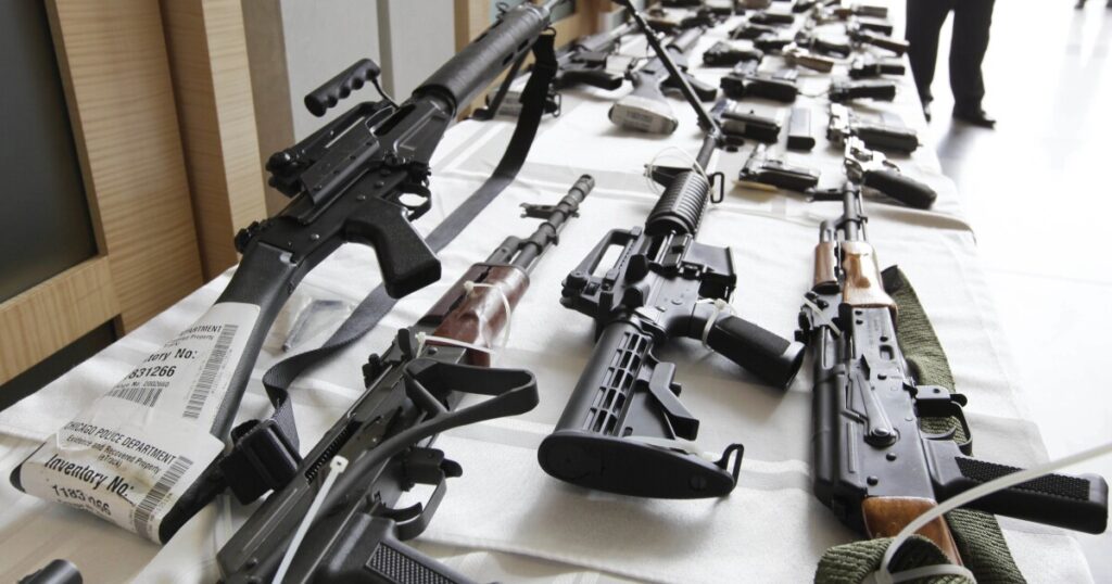 Texas woman arrested after transporting over 40 guns at Mexico border